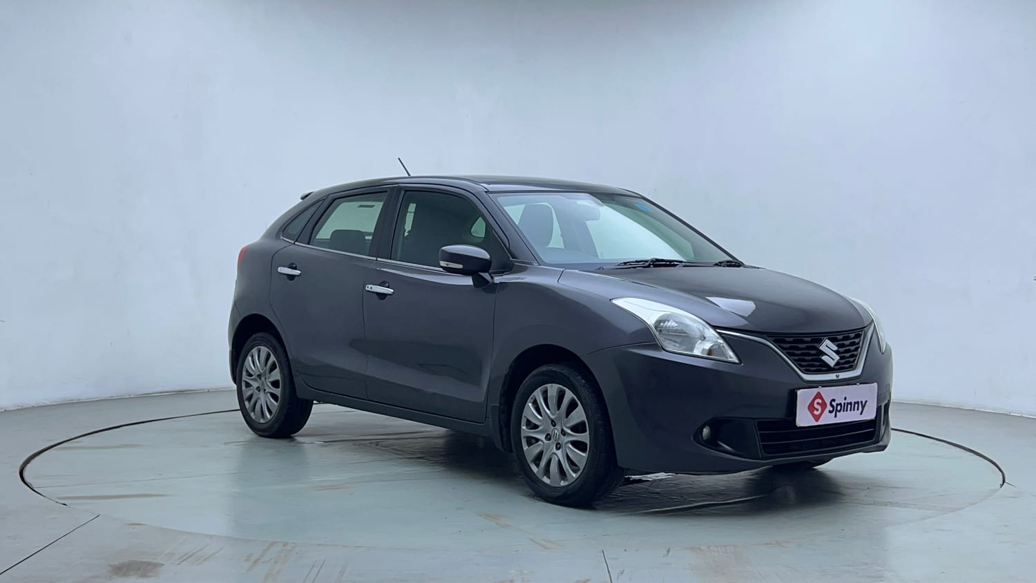 Used 2017 Maruti Suzuki Baleno Zeta 1.2 AT Petrol Automatic exterior RIGHT FRONT CORNER VIEW