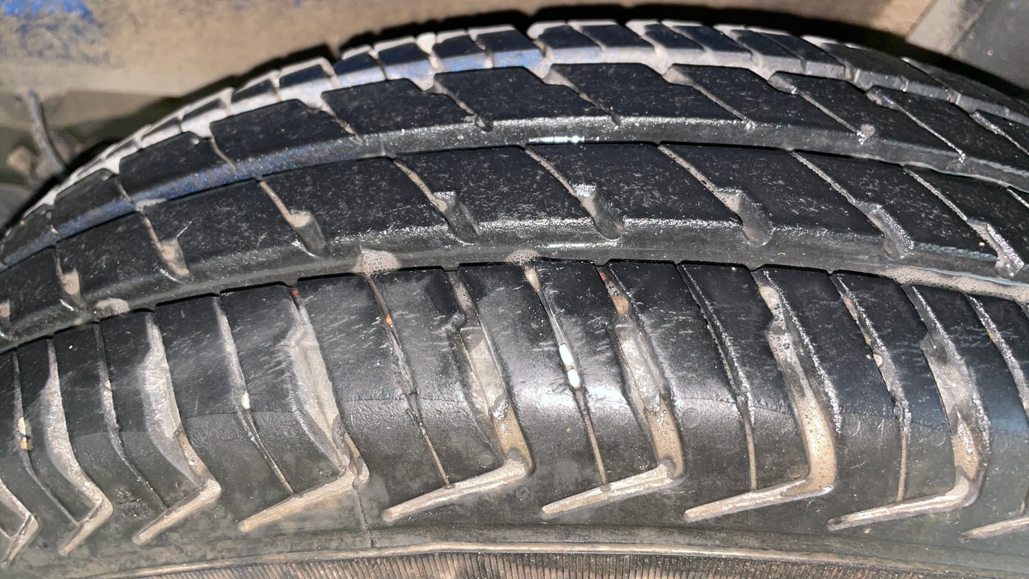 Used 2024 Maruti Suzuki Alto K10 VXi Plus AGS Petrol Automatic tyres LEFT REAR TYRE TREAD VIEW
