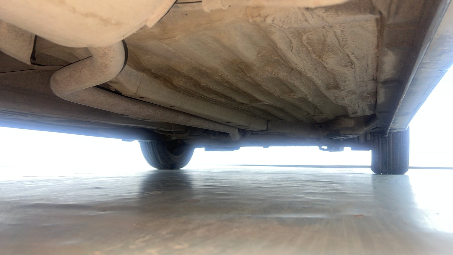 Used 2019 Honda Amaze 1.2 S MT Petrol Petrol Manual extra REAR RIGHT UNDERBODY VIEW