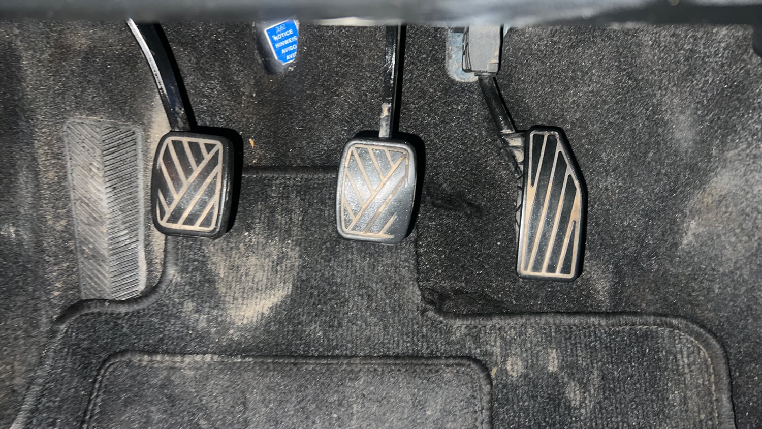 Used 2017 Maruti Suzuki Baleno Zeta 1.3 Diesel Manual interior PEDALS VIEW