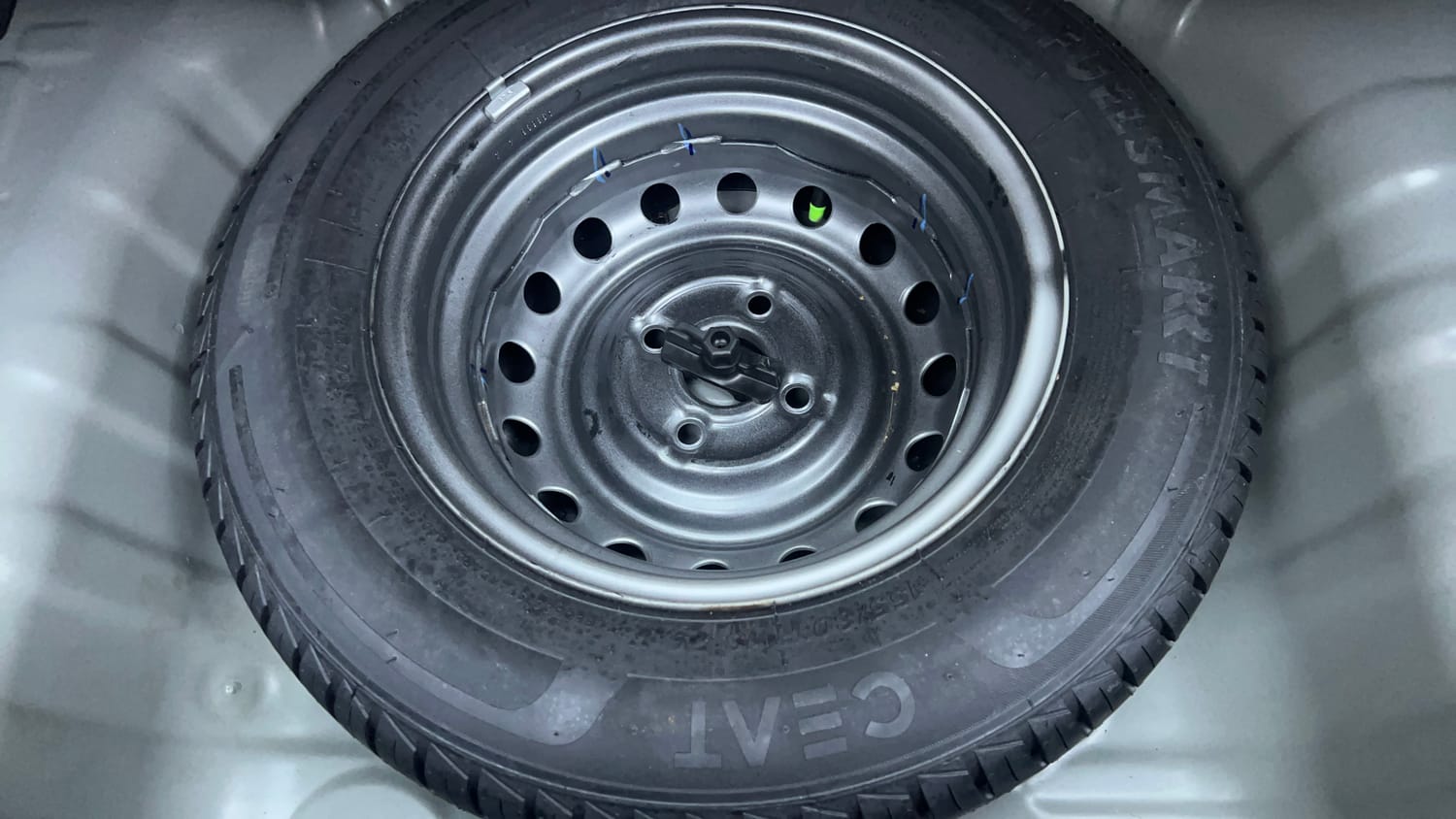 Used 2023 Hyundai Grand i10 Nios Era 1.2 Kappa VTVT Petrol Manual tyres SPARE TYRE VIEW