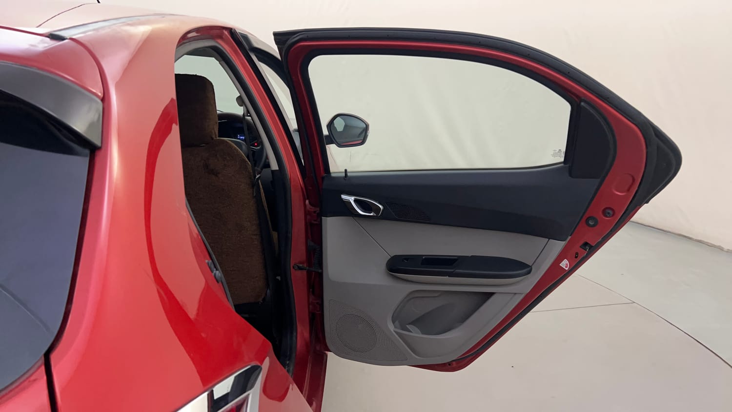 Used 2018 Tata Tiago Revotron XZA Petrol Automatic interior RIGHT REAR DOOR OPEN VIEW