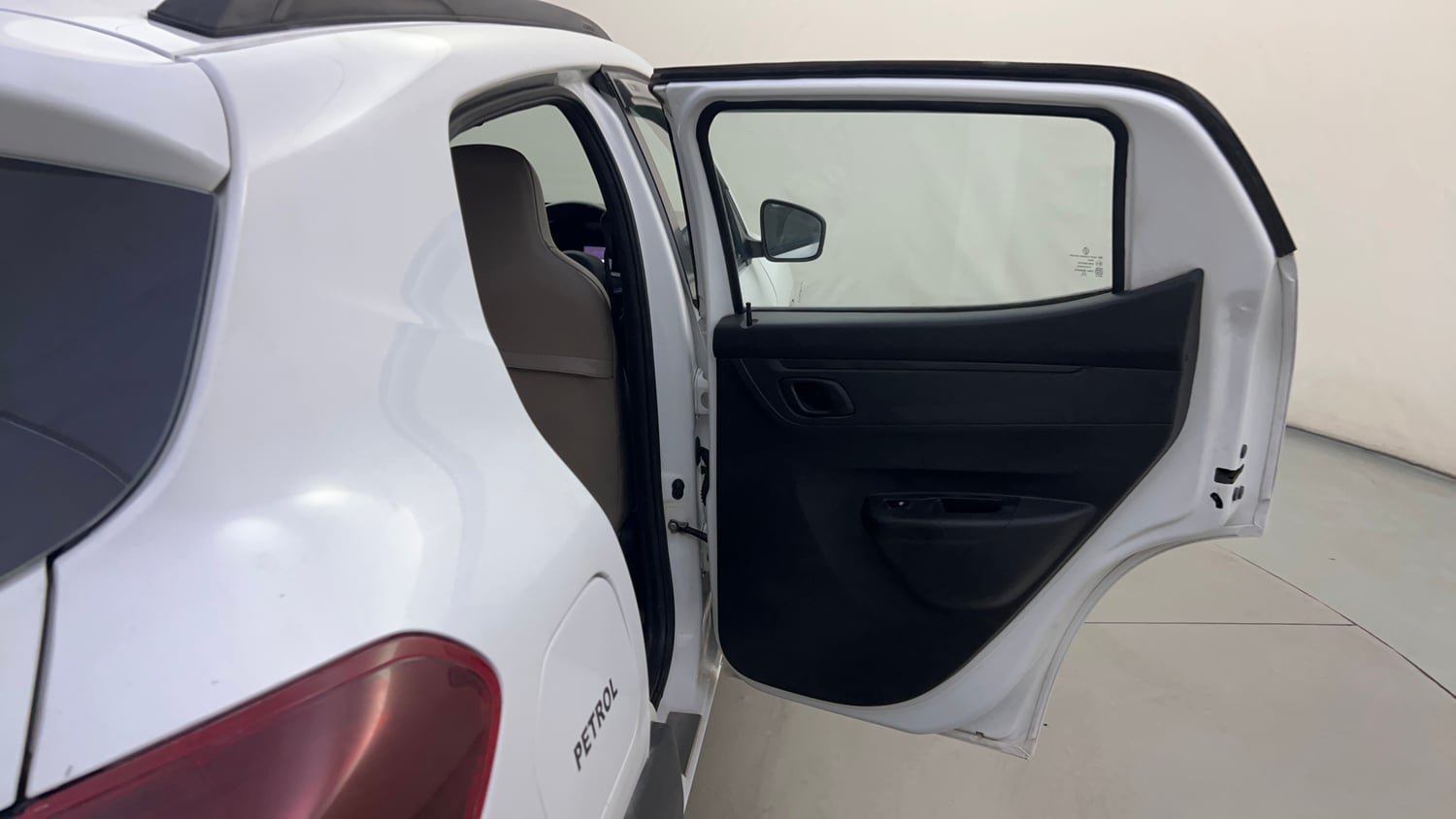 Used 2022 Renault Kwid RXT 1.0 Petrol Manual interior RIGHT REAR DOOR OPEN VIEW