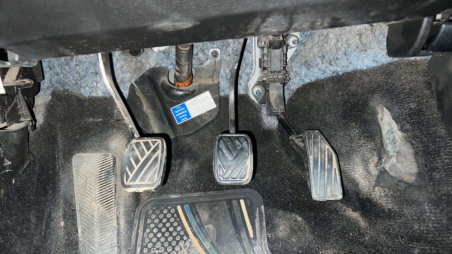 Used 2018 Maruti Suzuki Baleno Delta 1.2 Petrol Manual interior PEDALS VIEW