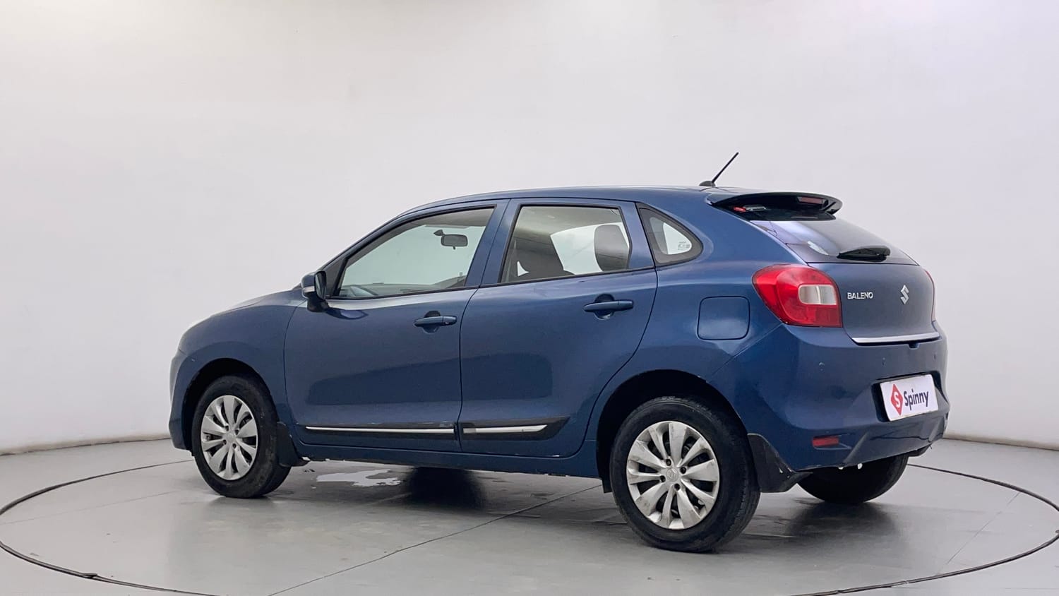 Used 2017 Maruti Suzuki Baleno Delta 1.2 Petrol Manual exterior LEFT REAR CORNER VIEW
