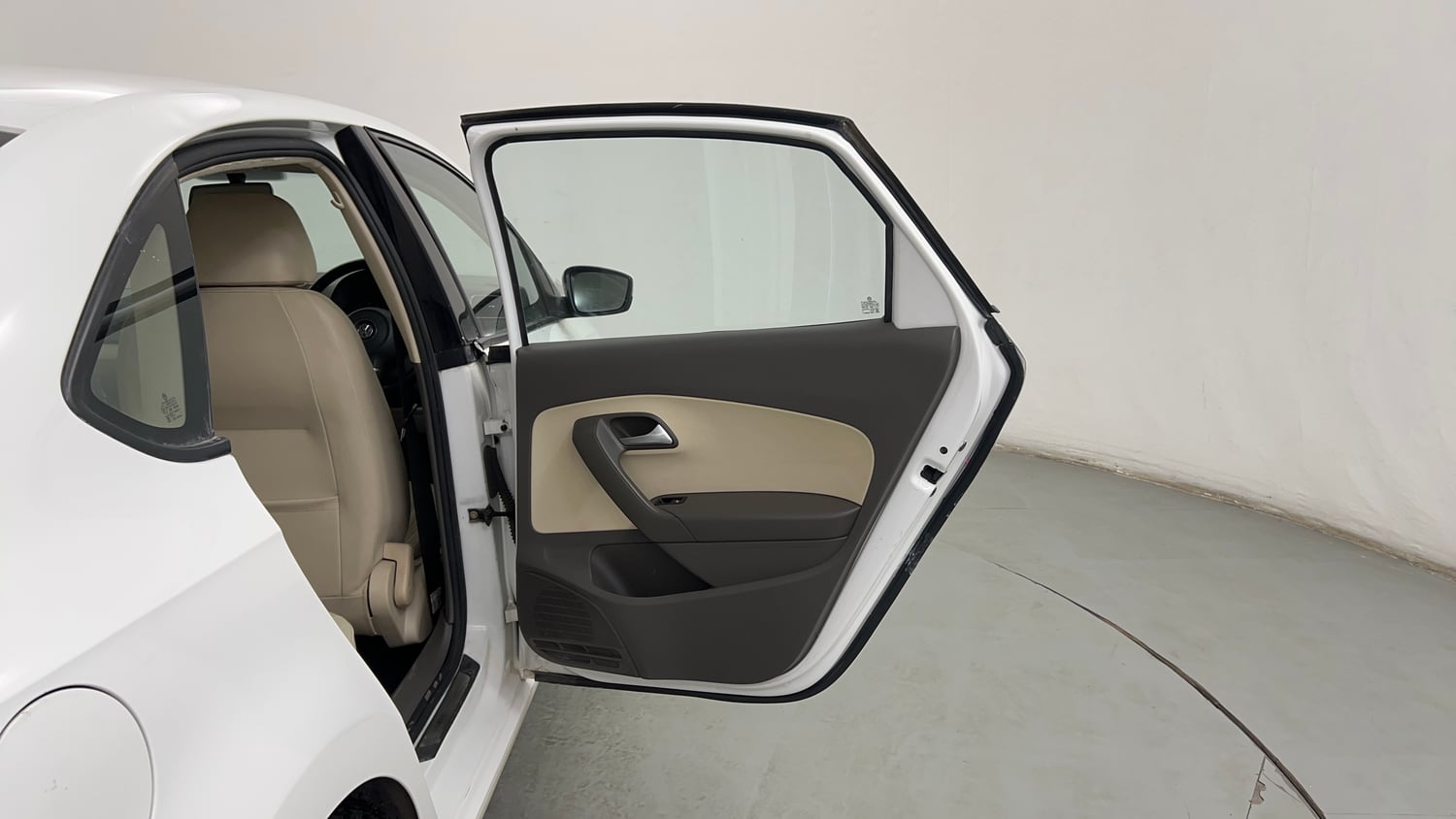 Used 2014 Volkswagen Vento Highline Petrol Petrol Manual interior RIGHT REAR DOOR OPEN VIEW