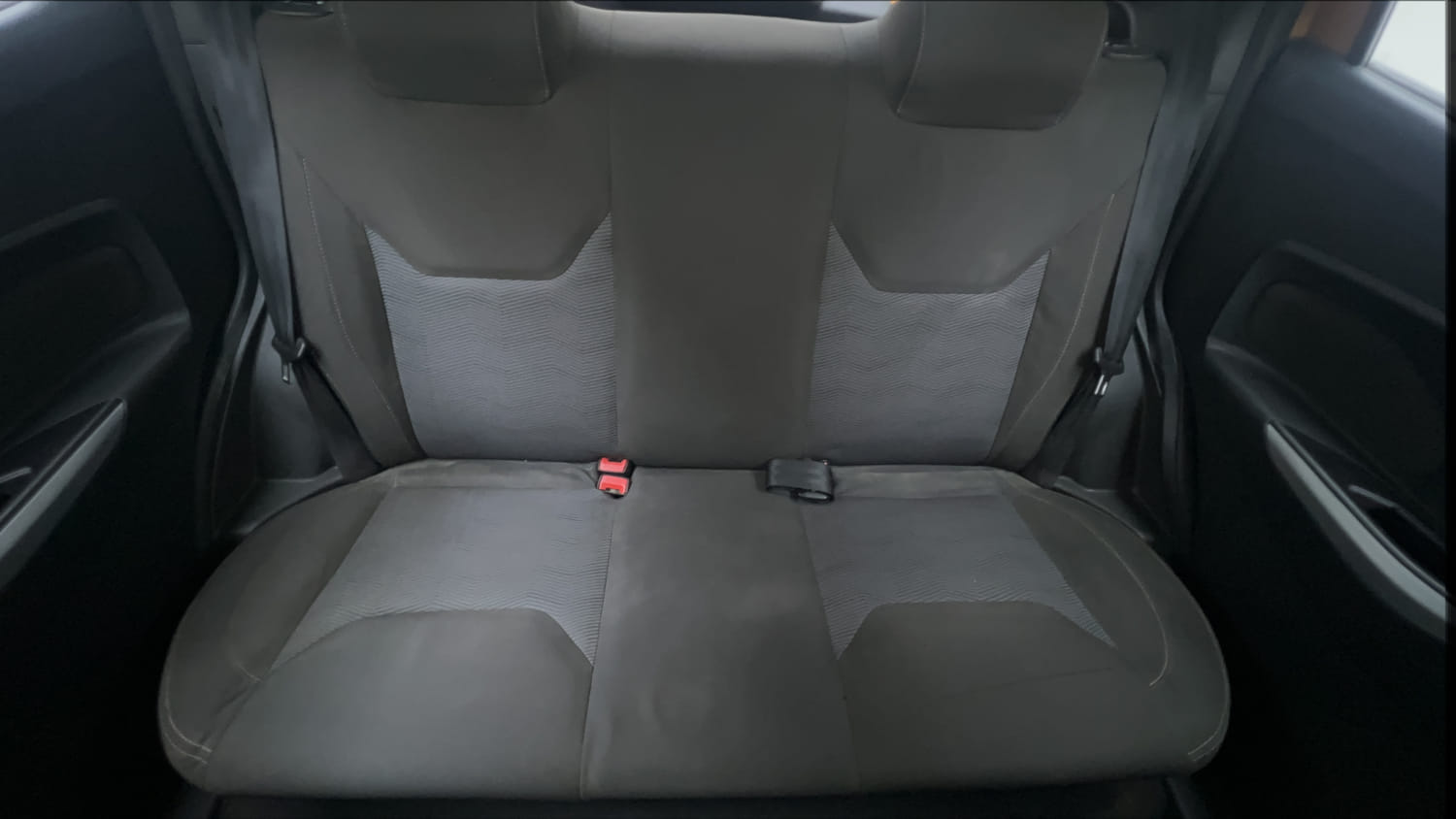 Used 2016 Ford Figo Titanium Plus 1.2 Ti-VCT Petrol Manual interior REAR SEAT CONDITION VIEW