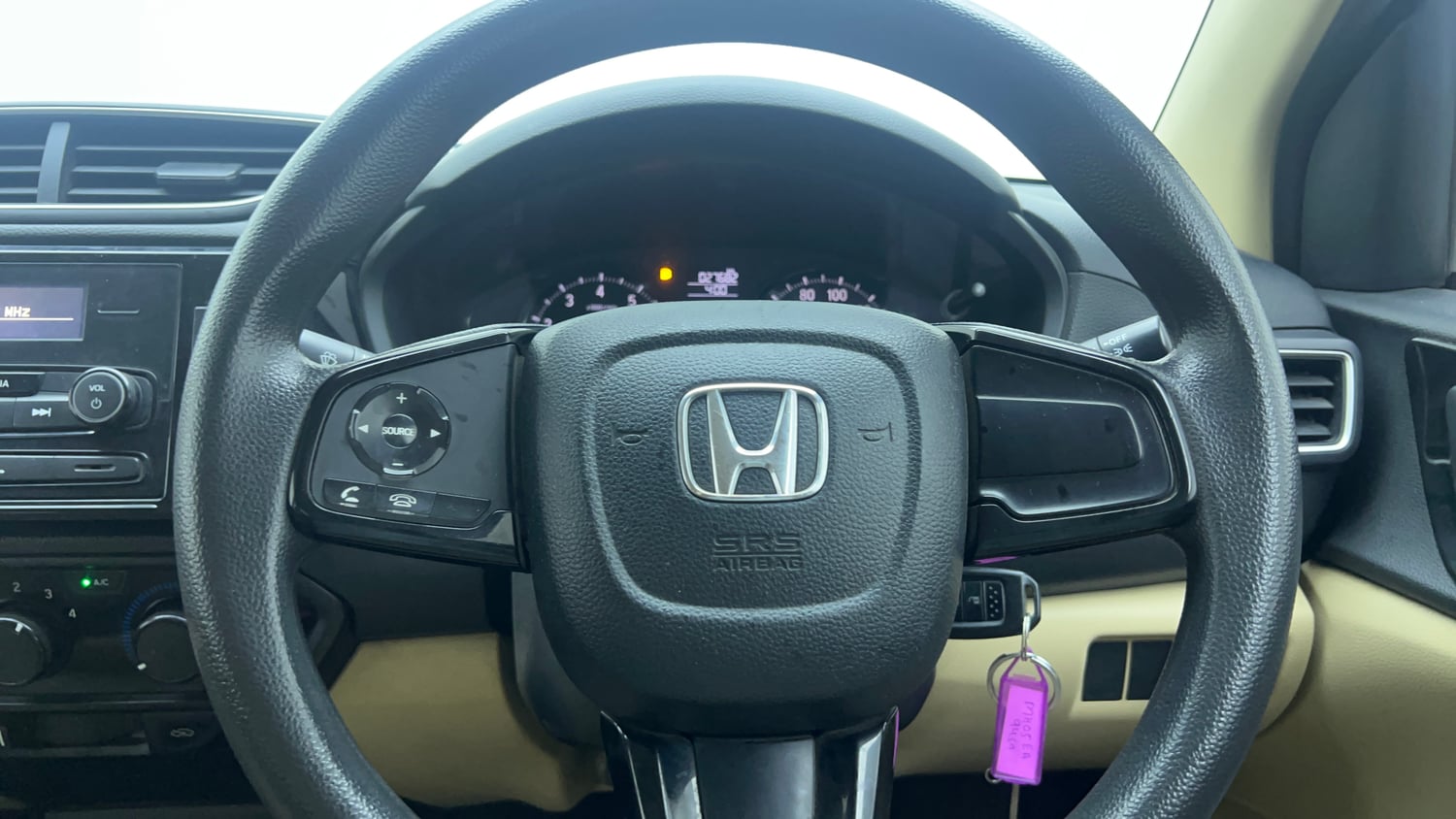 Used 2019 Honda Amaze 1.2 S MT Petrol Petrol Manual top_features Steering mounted controls