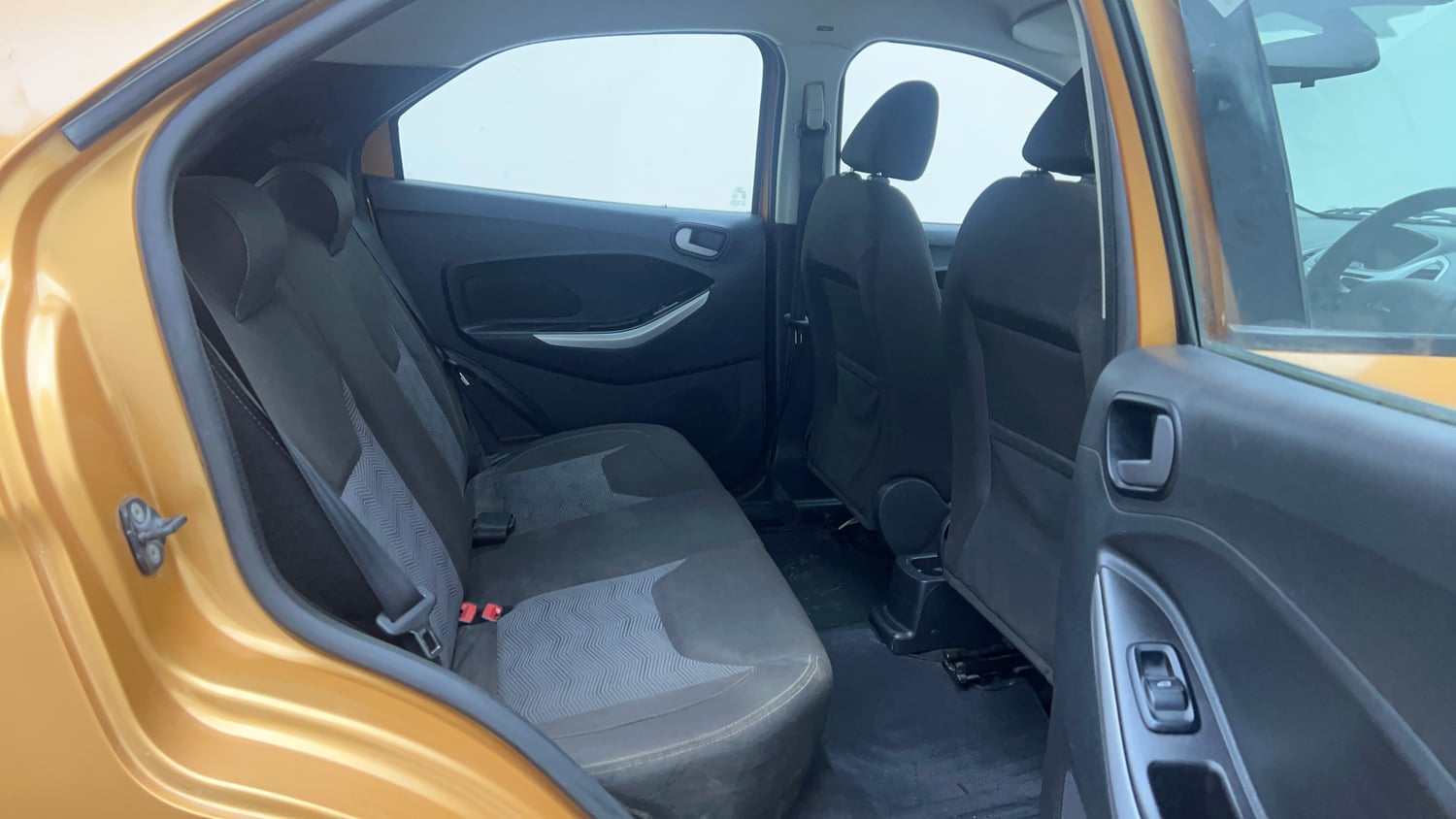 Used 2016 Ford Figo Titanium Plus 1.2 Ti-VCT Petrol Manual interior RIGHT SIDE REAR DOOR CABIN VIEW
