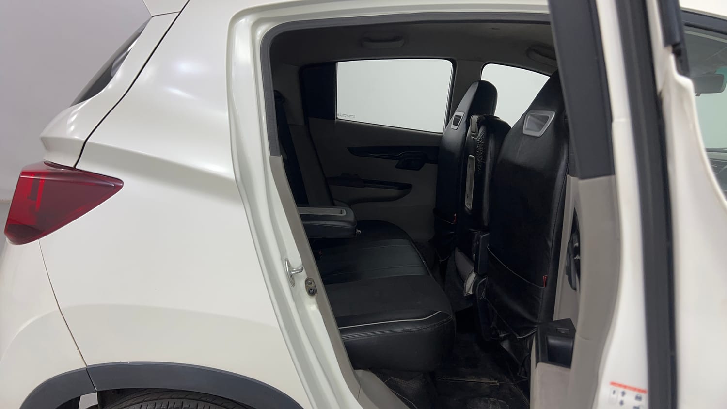 Used 2016 Mahindra KUV100 K8 6 STR Petrol Manual interior RIGHT SIDE REAR DOOR CABIN VIEW