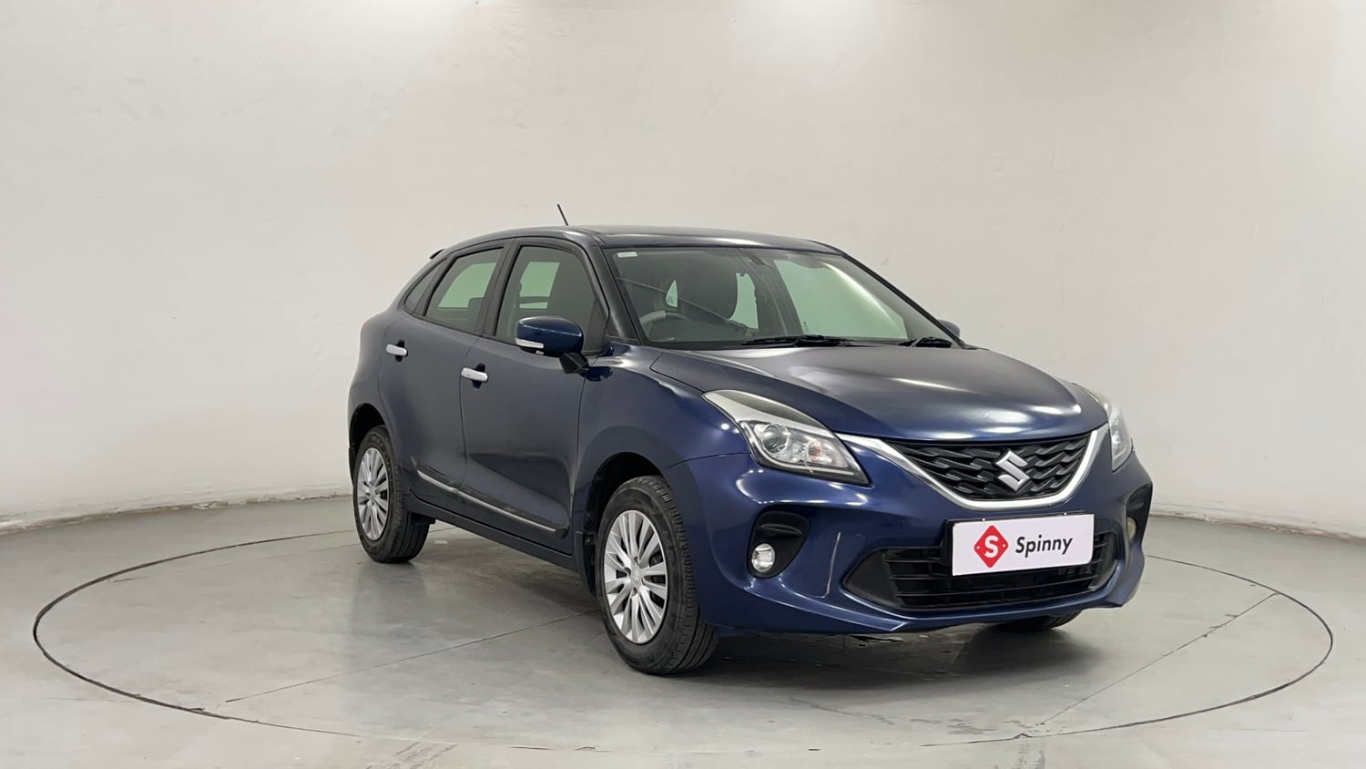 Used 2019 Maruti Suzuki Baleno Delta Petrol Manual exterior RIGHT FRONT CORNER VIEW