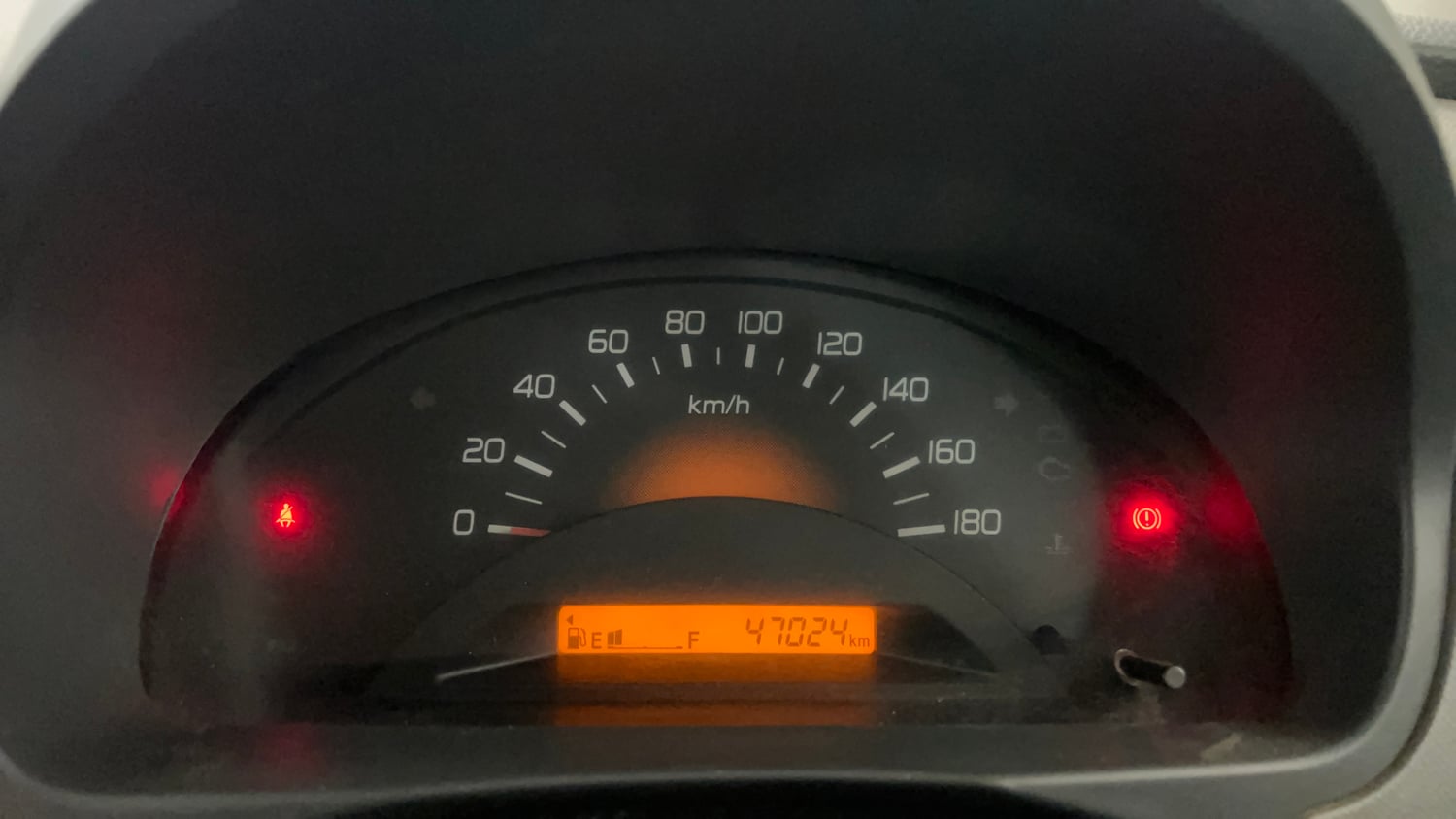 Used 2012 Maruti Suzuki Wagon R LXi Petrol Manual interior CLUSTERMETER VIEW