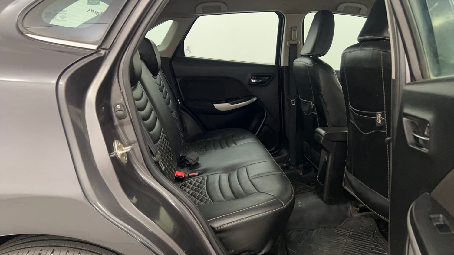 Used 2017 Maruti Suzuki Baleno Zeta 1.2 Petrol Manual interior RIGHT SIDE REAR DOOR CABIN VIEW