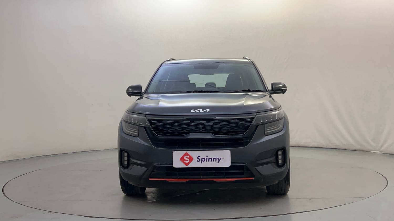Used 2021 Kia Seltos X Line 1.5 Diesel AT Diesel Automatic exterior FRONT VIEW