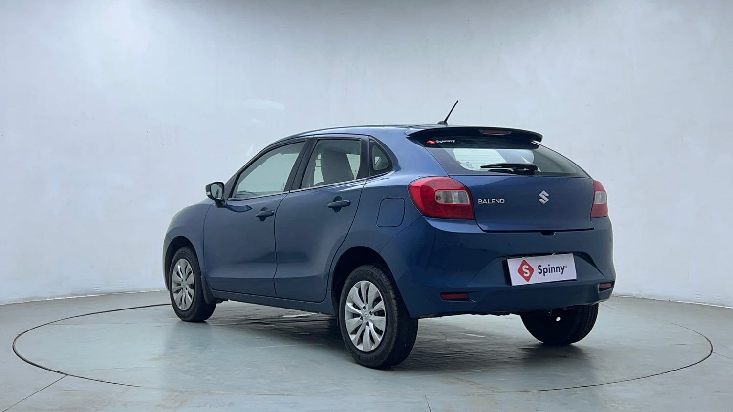 Used 2018 Maruti Suzuki Baleno Delta 1.2 Petrol Manual exterior LEFT REAR CORNER VIEW