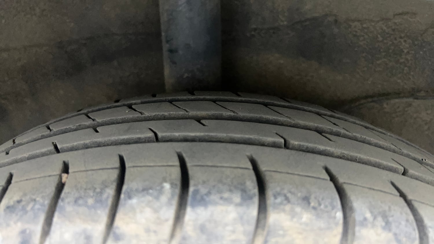 Used 2019 Hyundai Santro Sportz AMT Petrol Automatic tyres RIGHT REAR TYRE TREAD VIEW