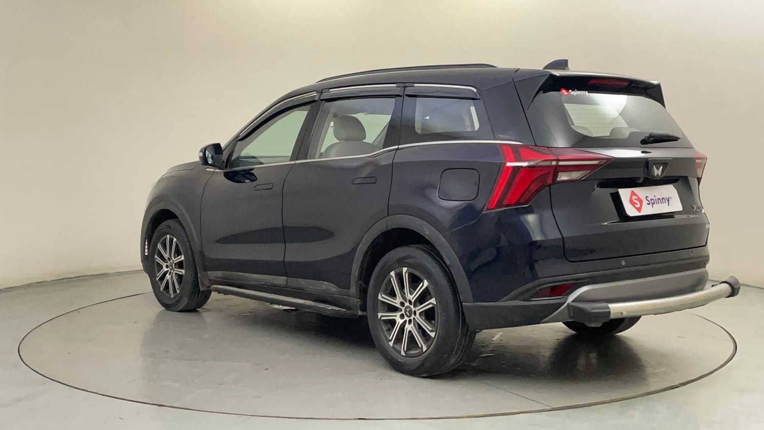Used 2022 Mahindra XUV700 AX 7 Diesel MT 7 STR Diesel Manual exterior LEFT REAR CORNER VIEW