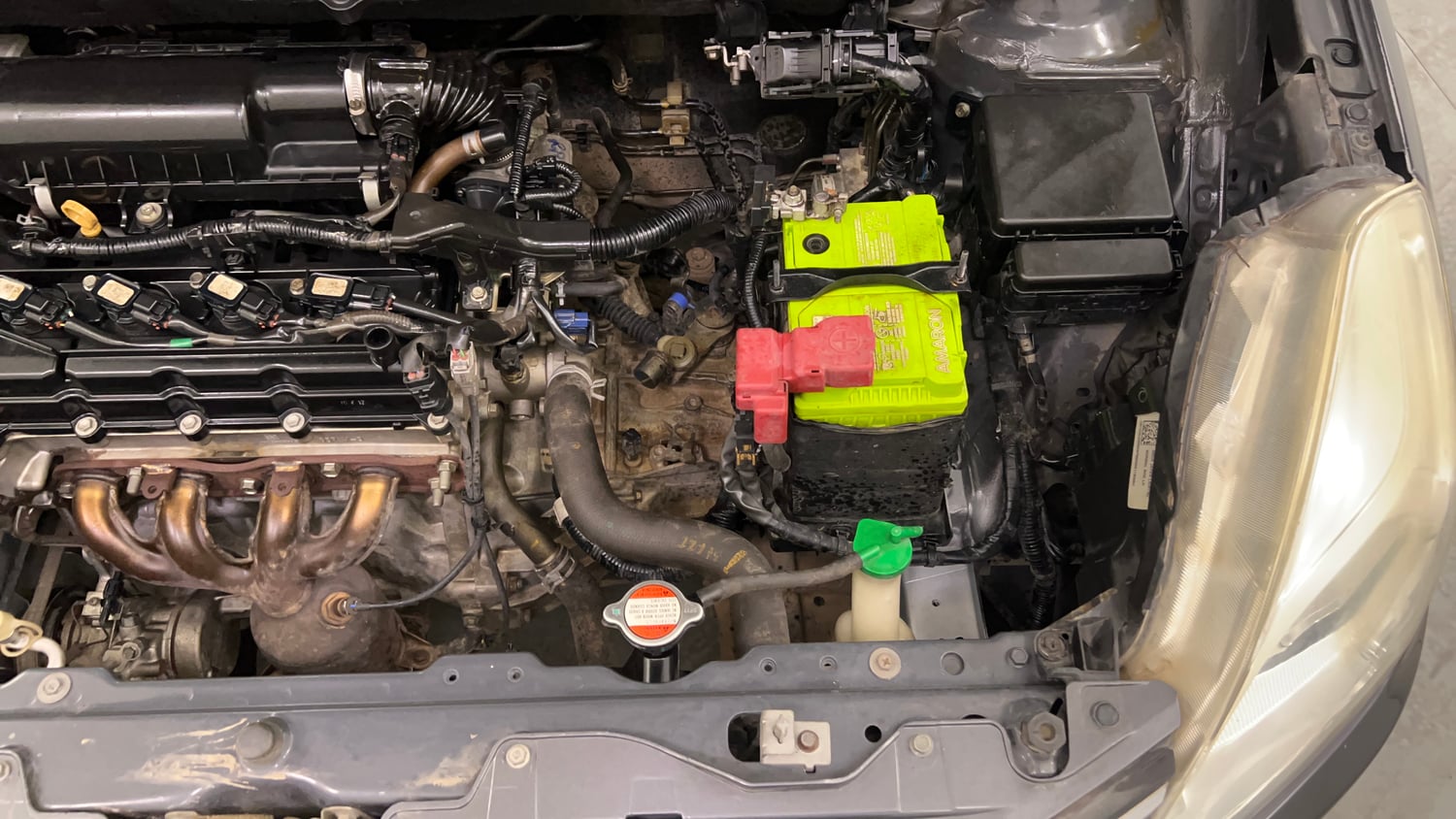 Used 2017 Maruti Suzuki Baleno Zeta 1.2 Petrol Manual engine ENGINE LEFT SIDE VIEW