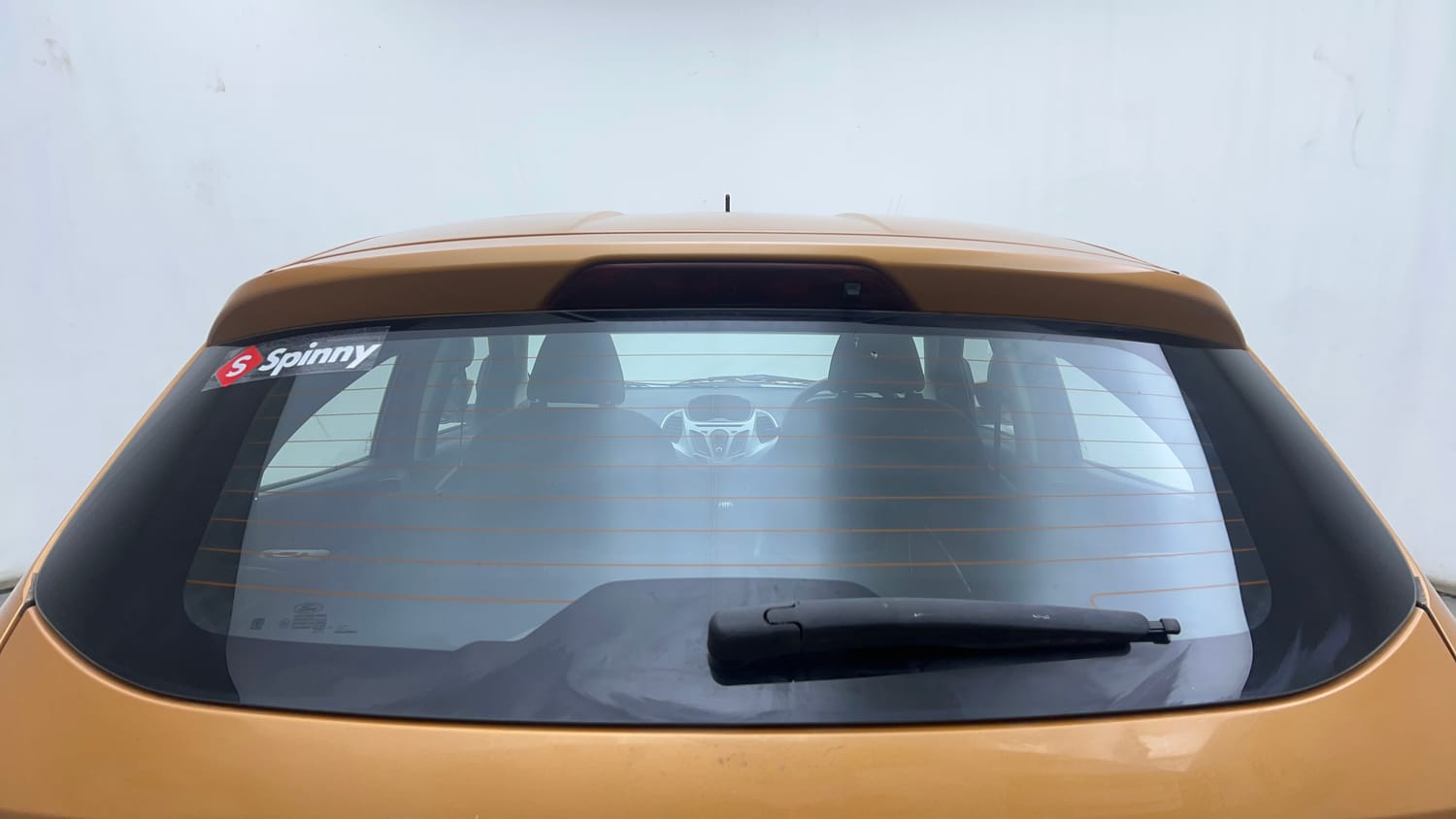 Used 2016 Ford Figo Titanium Plus 1.2 Ti-VCT Petrol Manual exterior BACK WINDSHIELD VIEW
