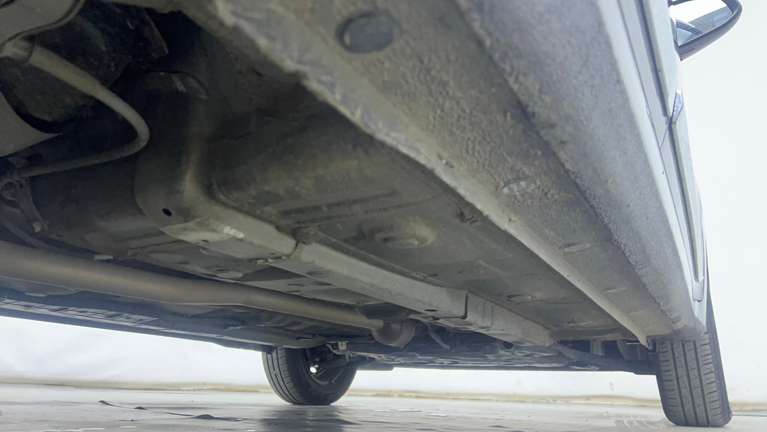 Used 2023 Hyundai Grand i10 Nios Era 1.2 Kappa VTVT Petrol Manual extra REAR RIGHT UNDERBODY VIEW