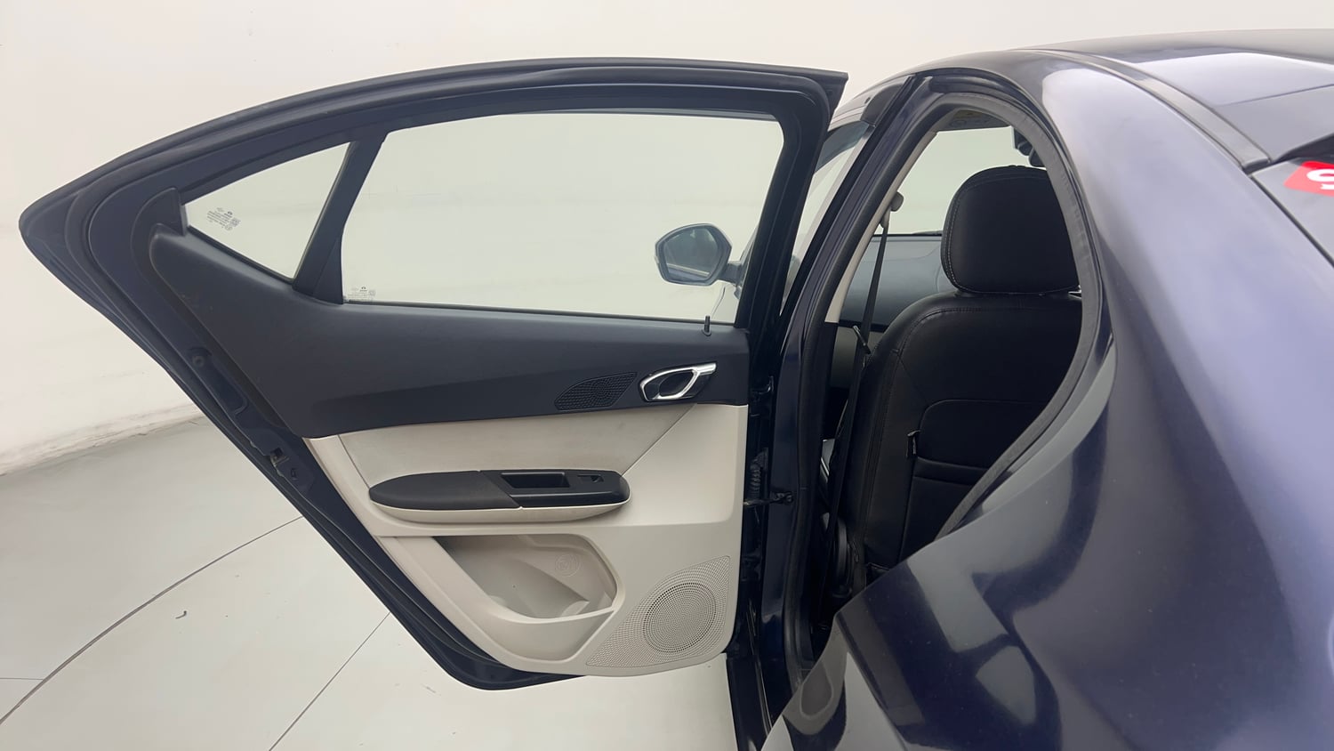 Used 2022 Tata Tigor XZ Plus CNG Cng Manual interior LEFT REAR DOOR OPEN VIEW