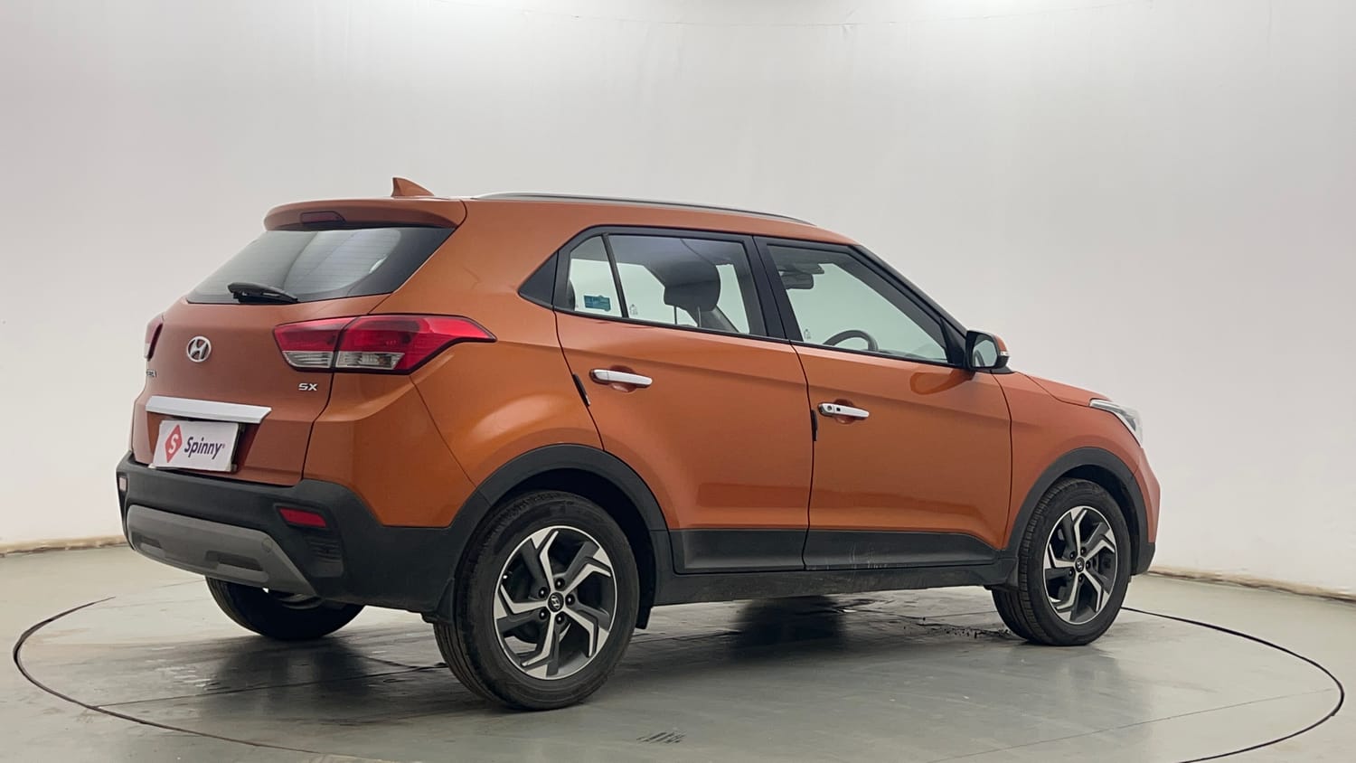 Used 2018 Hyundai Creta SX 1.6 CRDi (O) Diesel Manual exterior RIGHT REAR CORNER VIEW