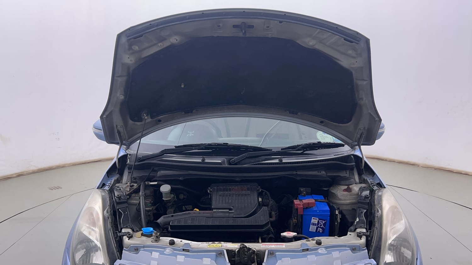Used 2015 Maruti Suzuki Swift Dzire VXI Petrol Manual engine ENGINE & BONNET OPEN FRONT VIEW