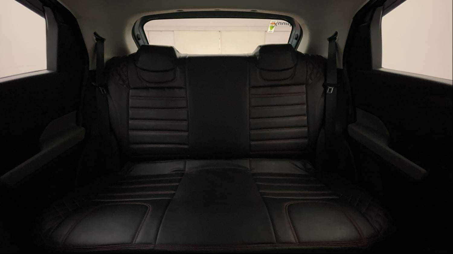 Used 2023 Tata Punch Adventure Rhythm Pack MT Petrol Manual interior REAR SEAT CONDITION VIEW