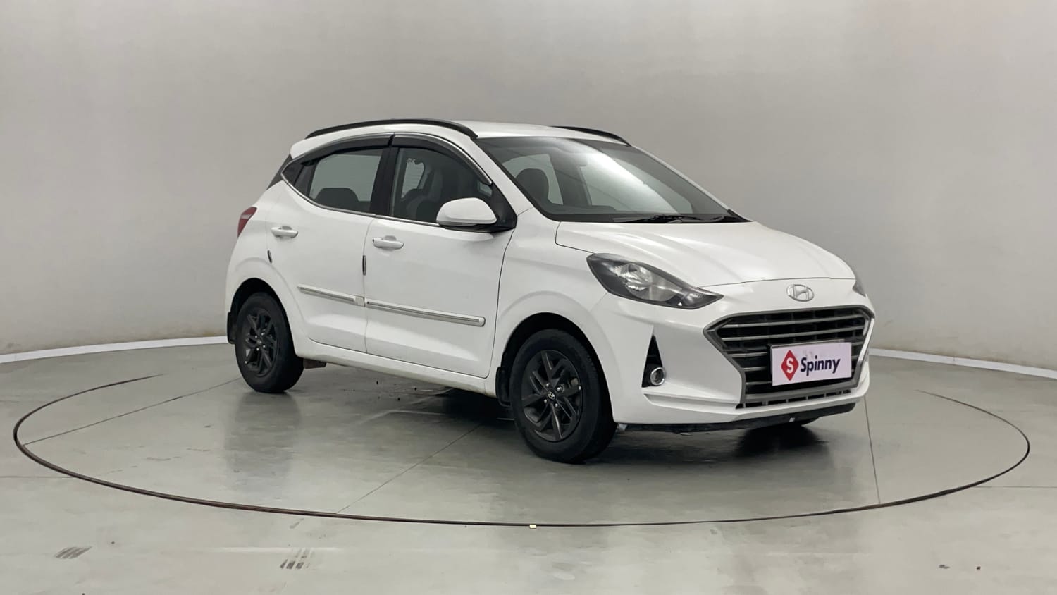 Used 2020 Hyundai Grand i10 Nios Sportz 1.2 Kappa VTVT Petrol Manual exterior RIGHT FRONT CORNER VIEW