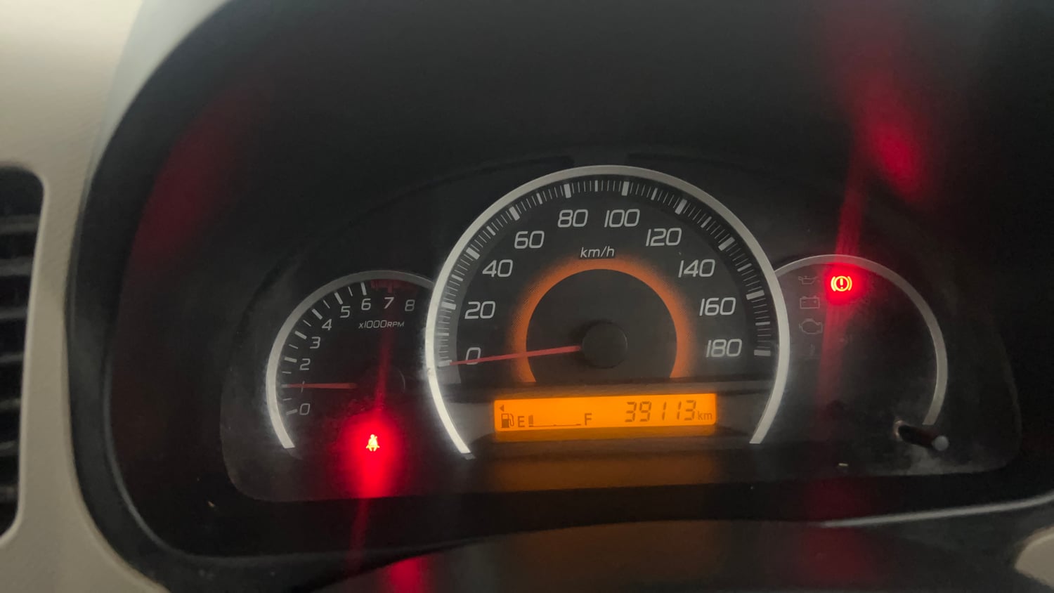 Used 2015 Maruti Suzuki Wagon R VXI Petrol Manual interior CLUSTERMETER VIEW