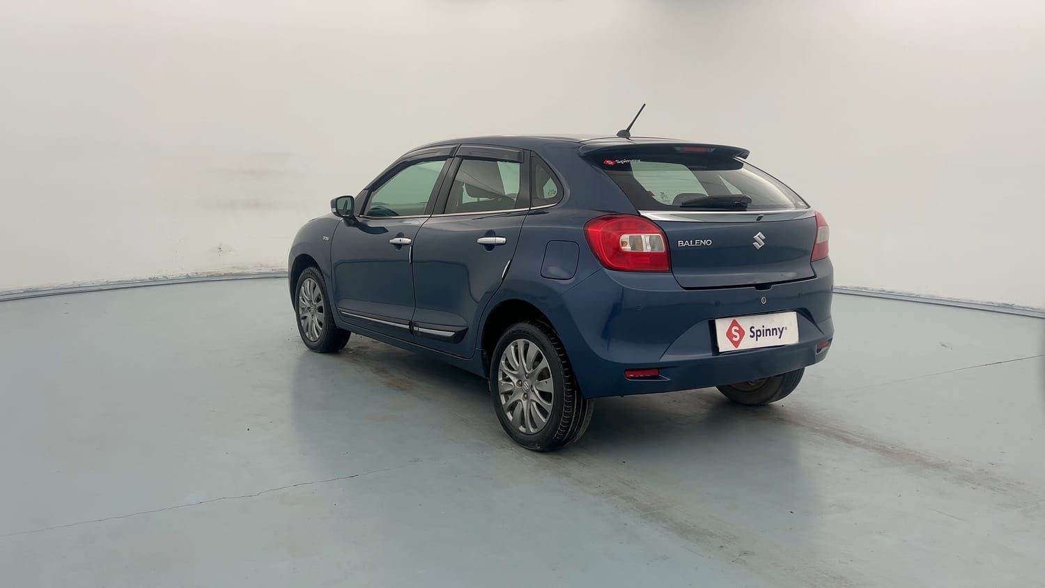 Used 2017 Maruti Suzuki Baleno Zeta 1.3 Diesel Manual exterior LEFT REAR CORNER VIEW