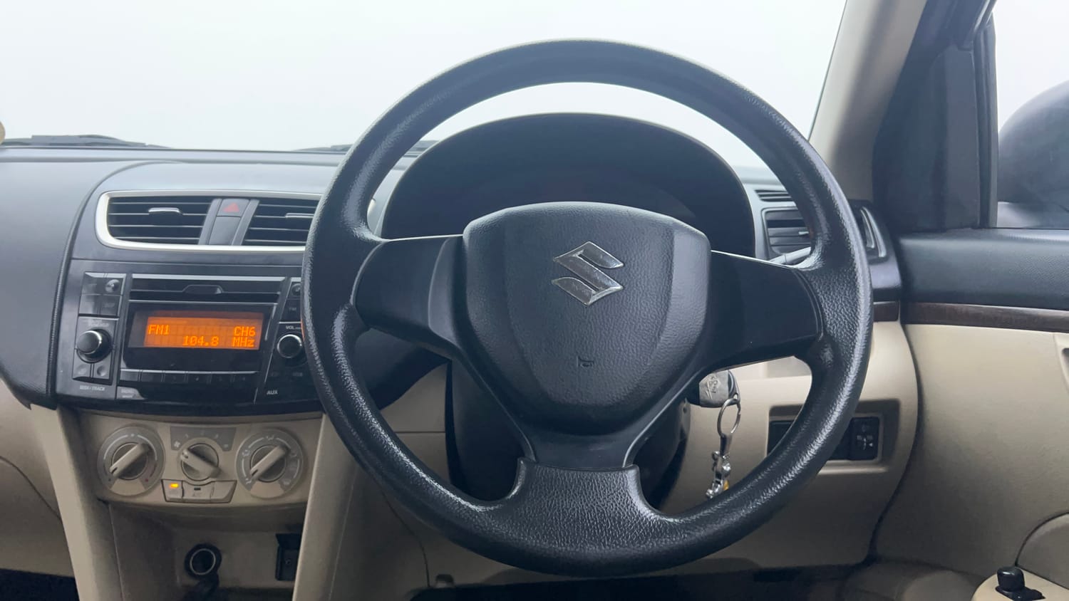 Used 2015 Maruti Suzuki Swift Dzire VXI Petrol Manual interior STEERING VIEW