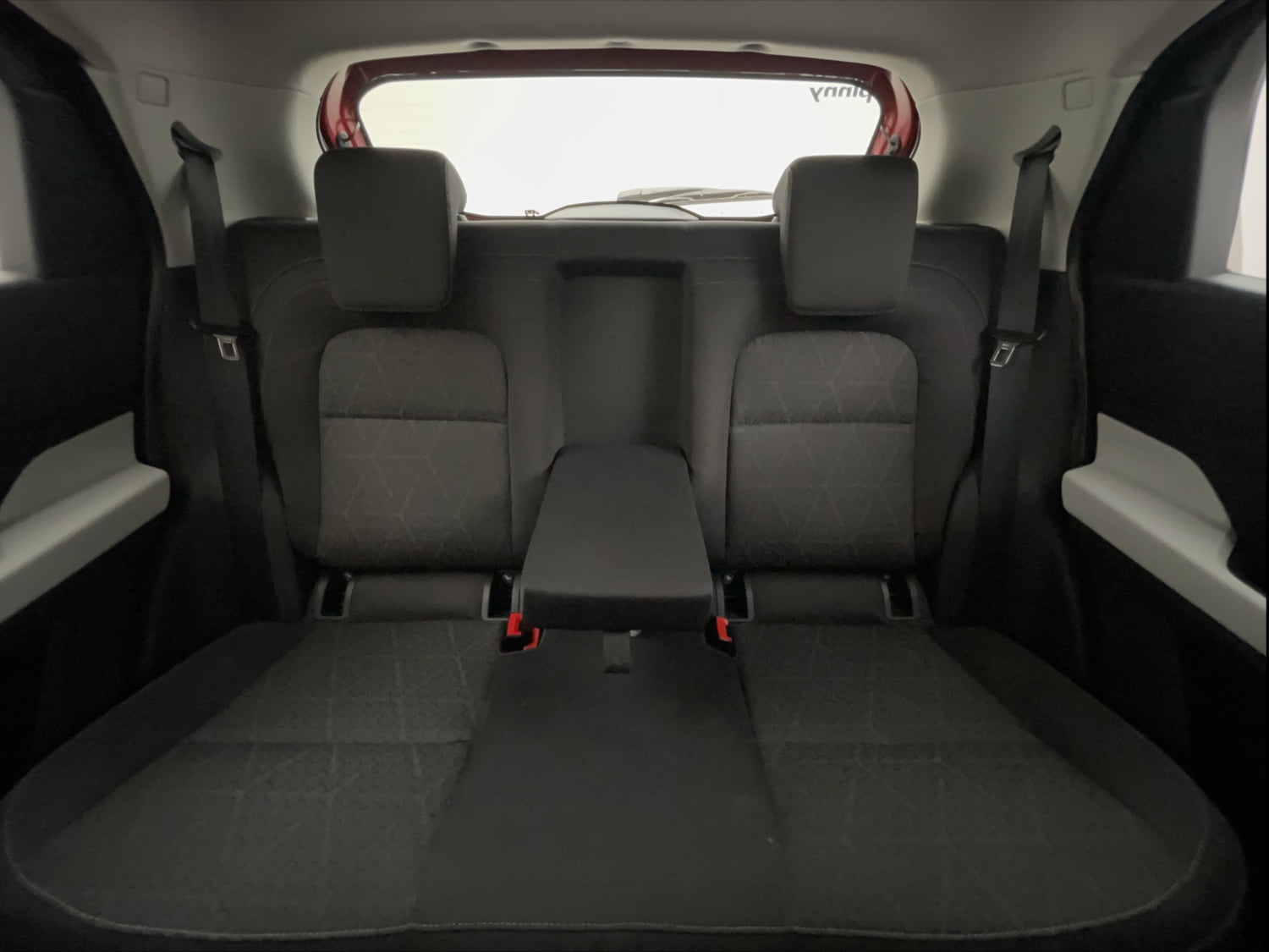 Used 2023 Tata Punch Creative Dual Tone AMT Sunroof Petrol Automatic interior REAR SEAT CONDITION VIEW