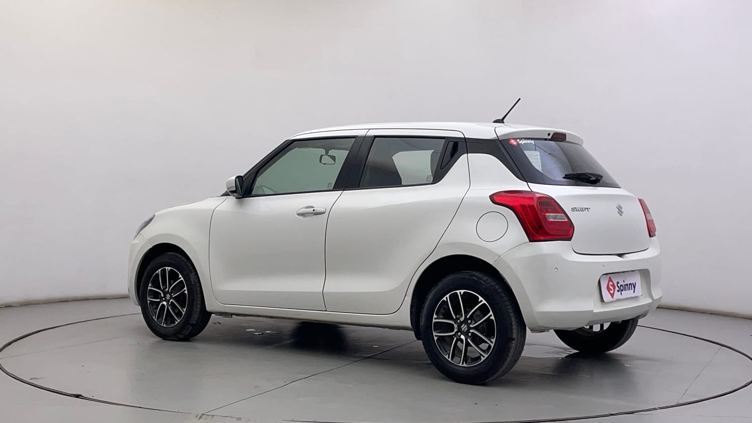 Used 2019 Maruti Suzuki Swift ZXi Plus AMT Petrol Automatic exterior LEFT REAR CORNER VIEW