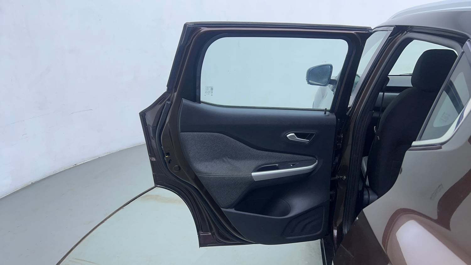 Used 2021 Nissan Magnite XV Premium Turbo CVT Petrol Automatic interior LEFT REAR DOOR OPEN VIEW