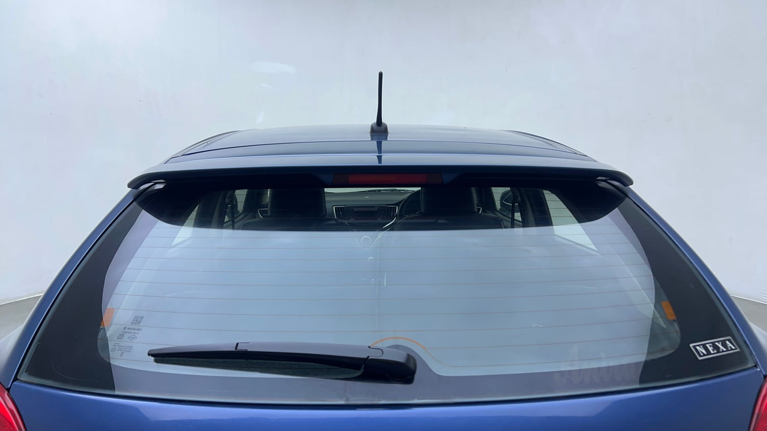 Used 2018 Maruti Suzuki Baleno Delta 1.2 Petrol Manual exterior BACK WINDSHIELD VIEW
