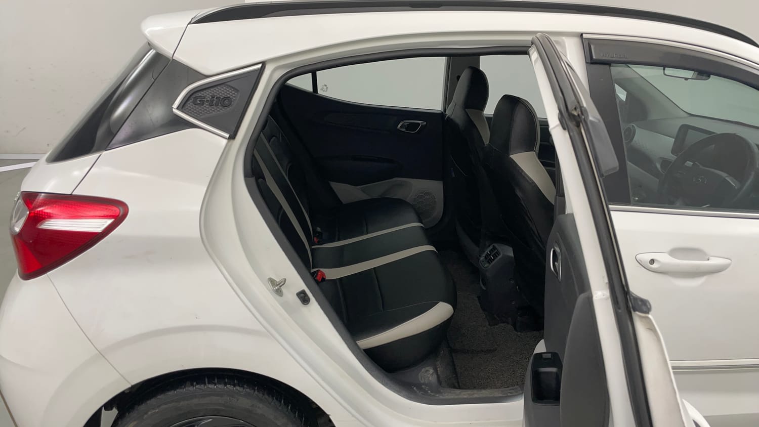 Used 2020 Hyundai Grand i10 Nios Sportz 1.2 Kappa VTVT Petrol Manual interior RIGHT SIDE REAR DOOR CABIN VIEW