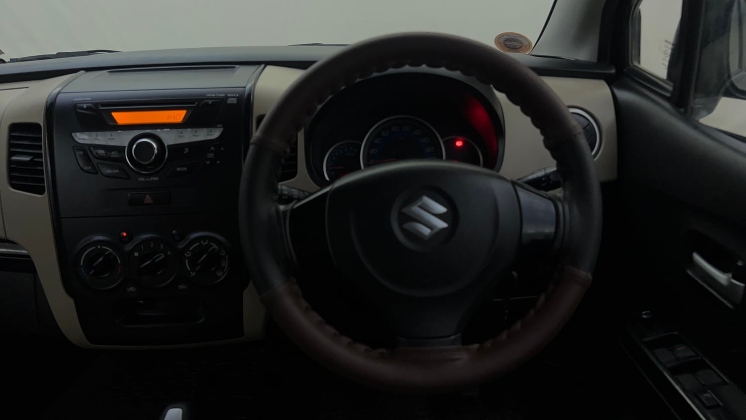 Used 2017 Maruti Suzuki Wagon R 1.0 VXI AMT Petrol Automatic interior STEERING VIEW