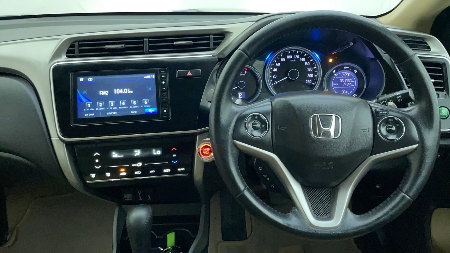 Used 2020 Honda City VX CVT Petrol Petrol Automatic interior STEERING VIEW