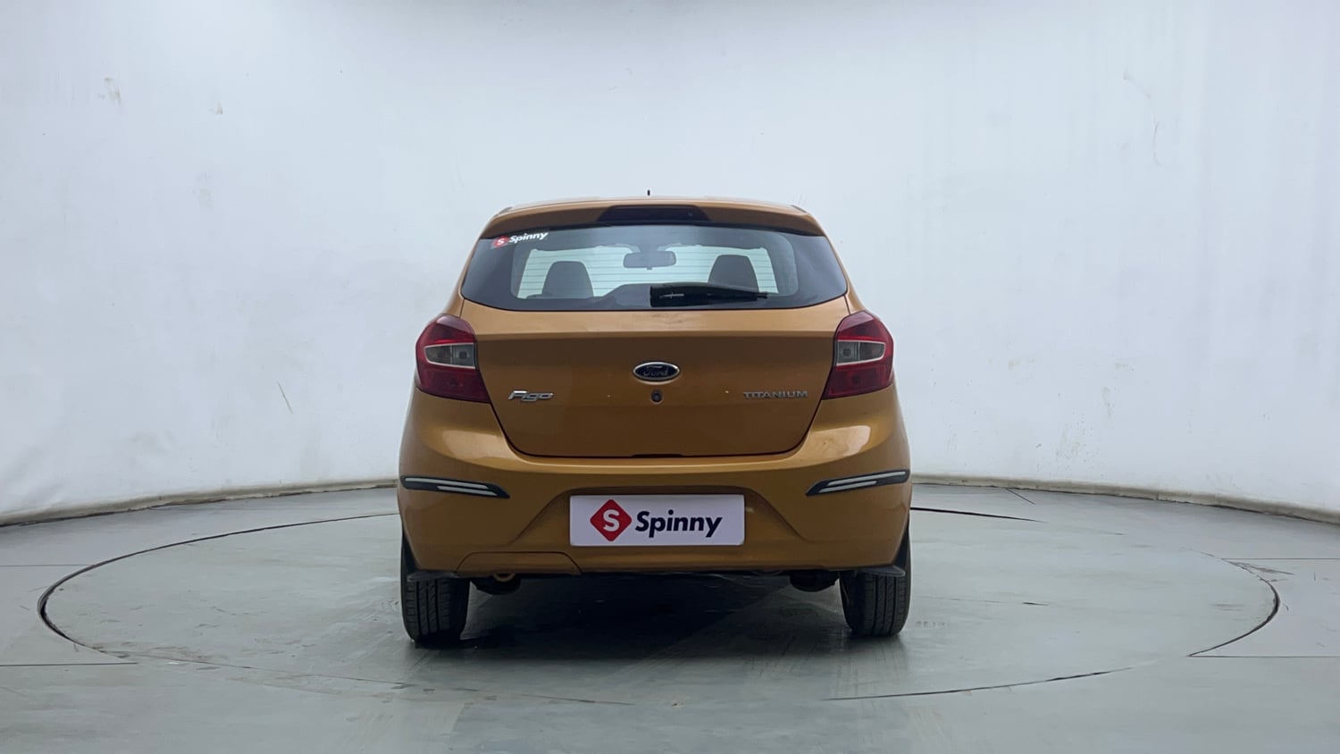 Used 2016 Ford Figo Titanium Plus 1.2 Ti-VCT Petrol Manual exterior BACK VIEW