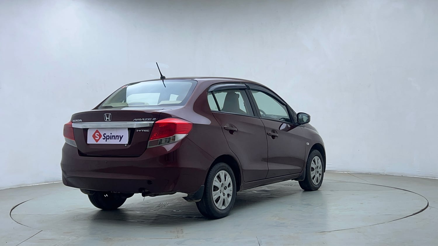 Used 2014 Honda Amaze 1.2 S AT i-VTEC Petrol Automatic exterior RIGHT REAR CORNER VIEW