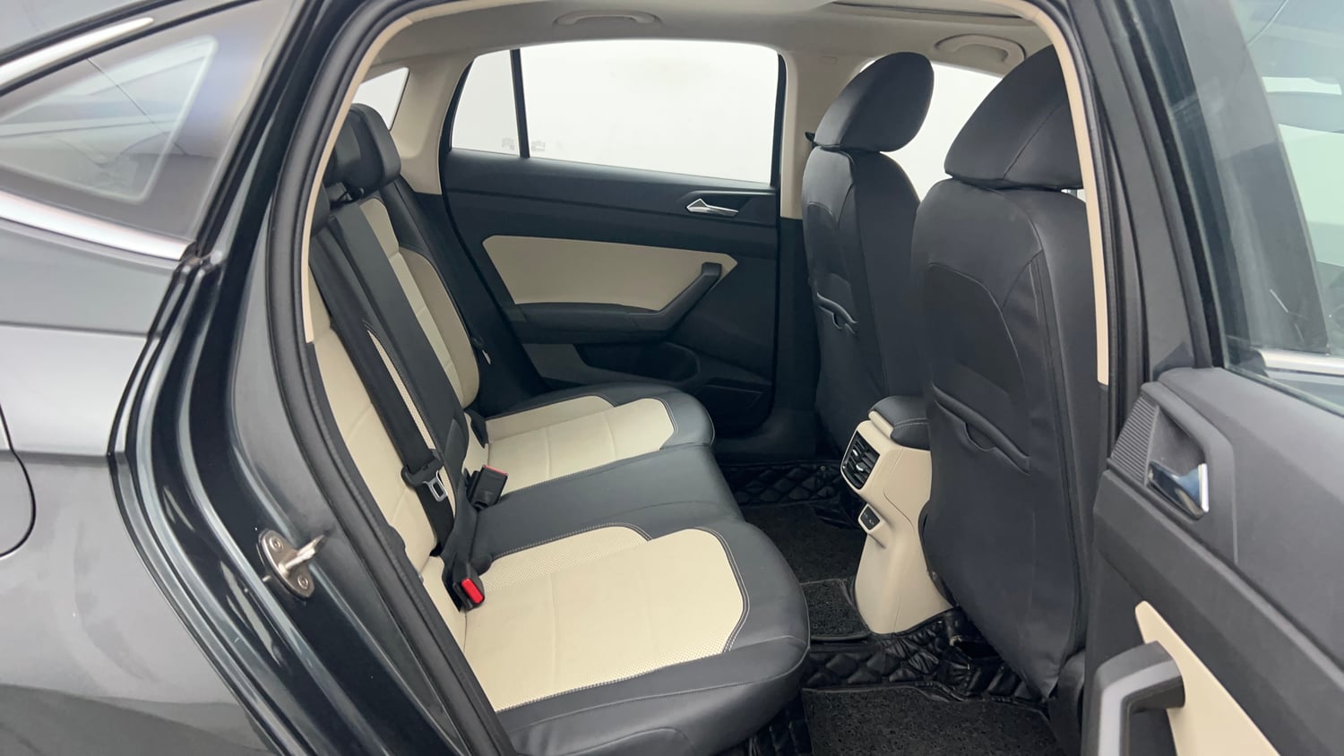 Used 2022 Skoda Slavia Style 1.0L TSI MT Petrol Manual interior RIGHT SIDE REAR DOOR CABIN VIEW