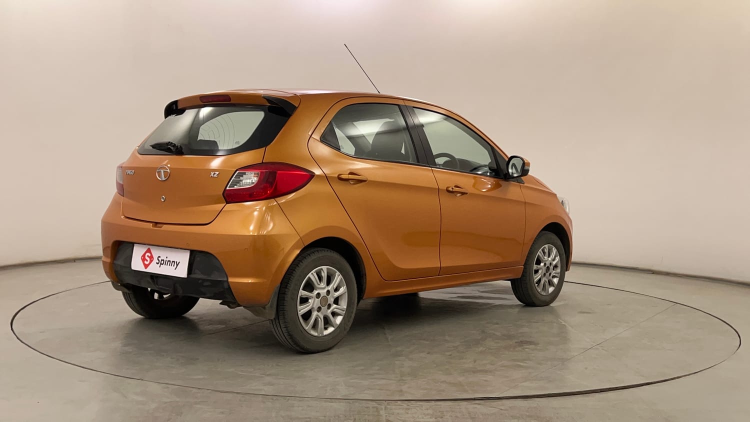 Used 2018 Tata Tiago Revotron XZ Petrol Manual exterior RIGHT REAR CORNER VIEW