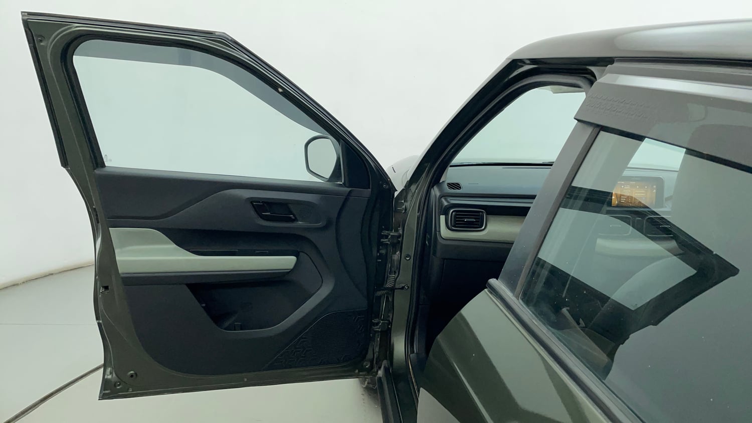 Used 2023 Tata Punch Camo Adventure Rhythm AMT Petrol Automatic interior LEFT FRONT DOOR OPEN VIEW