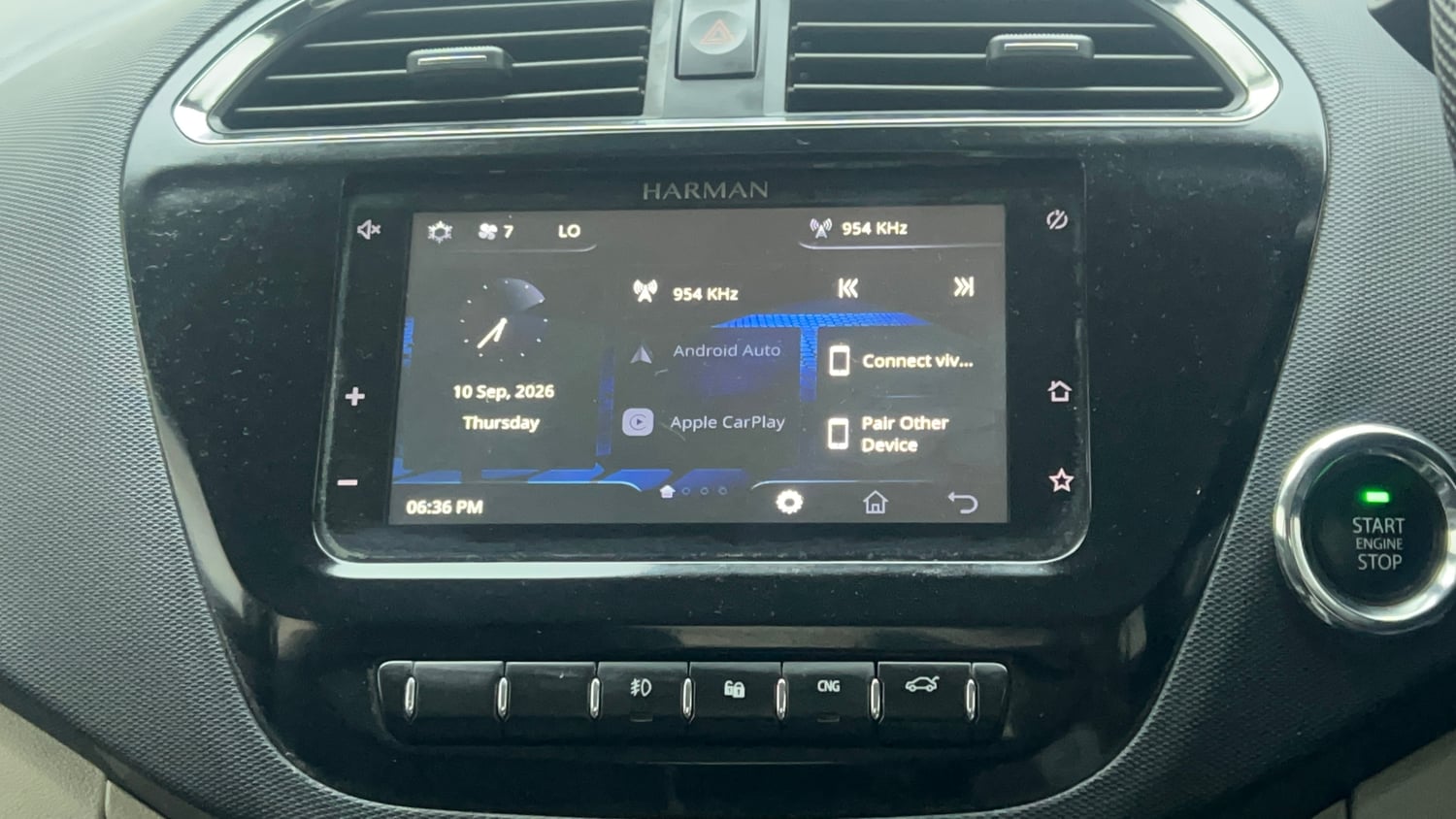 Used 2022 Tata Tigor XZ Plus CNG Cng Manual top_features Touch screen infotainment system