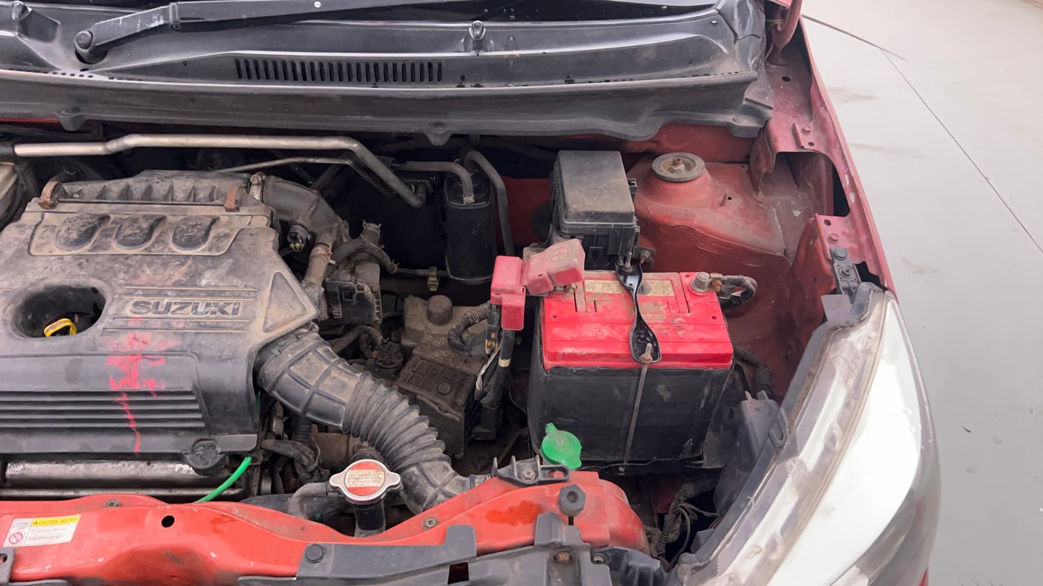 Used 2017 Maruti Suzuki Celerio VXi AMT Petrol Automatic engine ENGINE LEFT SIDE VIEW