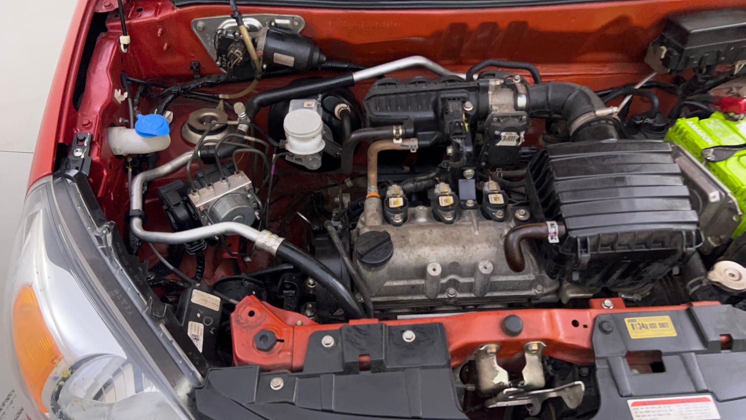 Used 2022 Maruti Suzuki Alto 800 VXi Petrol Manual engine ENGINE RIGHT SIDE VIEW