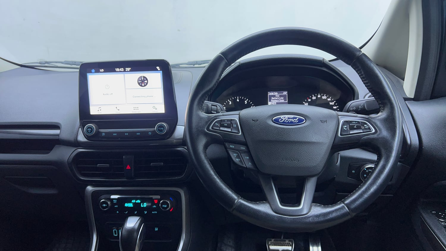Used 2019 Ford EcoSport Titanium + 1.5L Ti-VCT AT Petrol Automatic interior STEERING VIEW