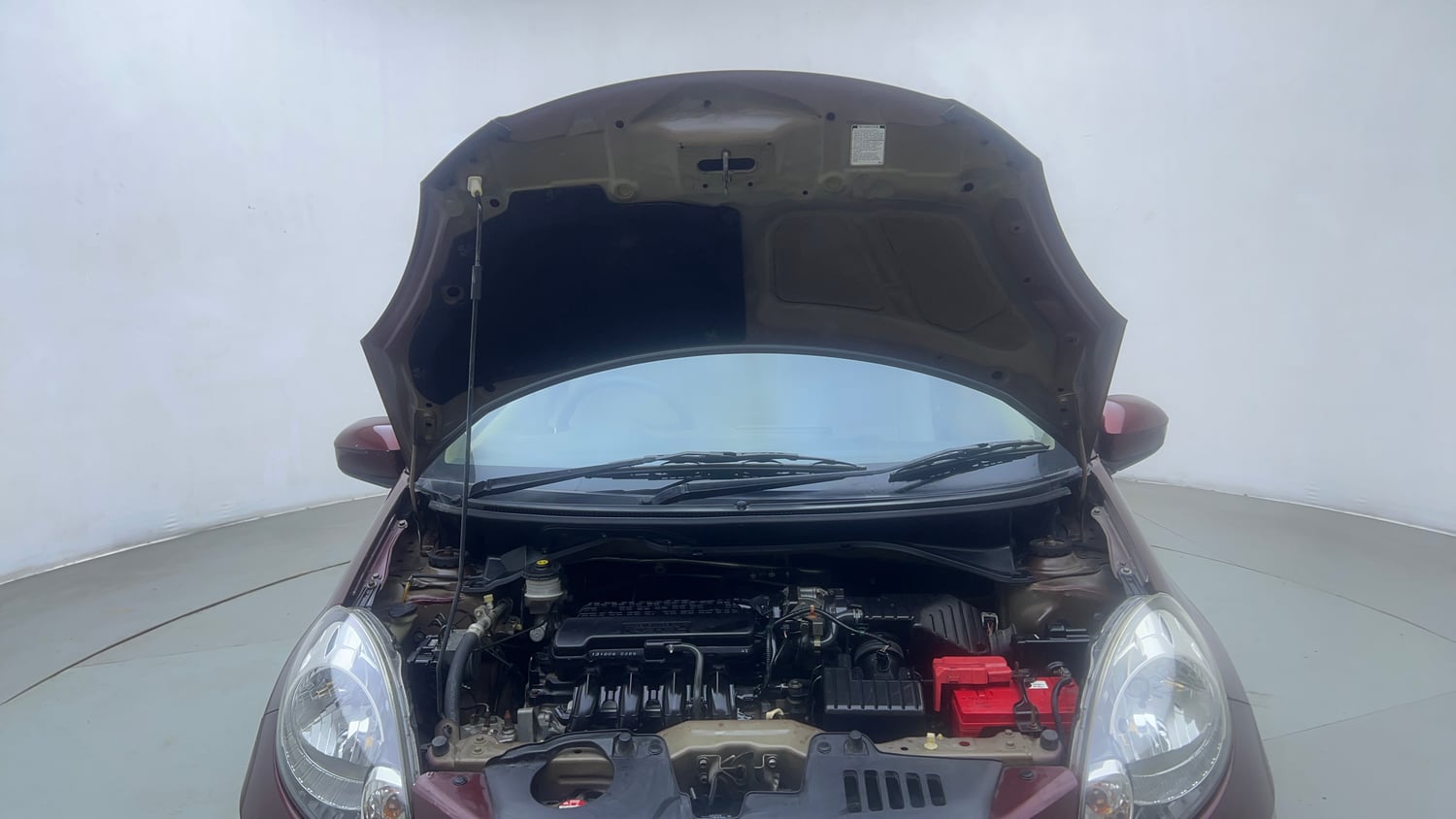 Used 2014 Honda Amaze 1.2 S AT i-VTEC Petrol Automatic engine ENGINE & BONNET OPEN FRONT VIEW