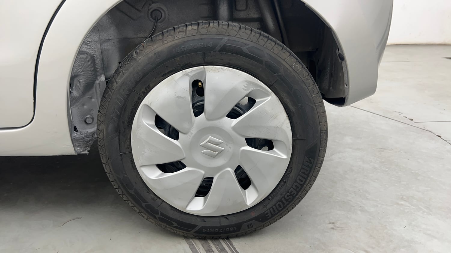 Used 2020 Maruti Suzuki Celerio ZXi Petrol Manual tyres LEFT REAR TYRE RIM VIEW